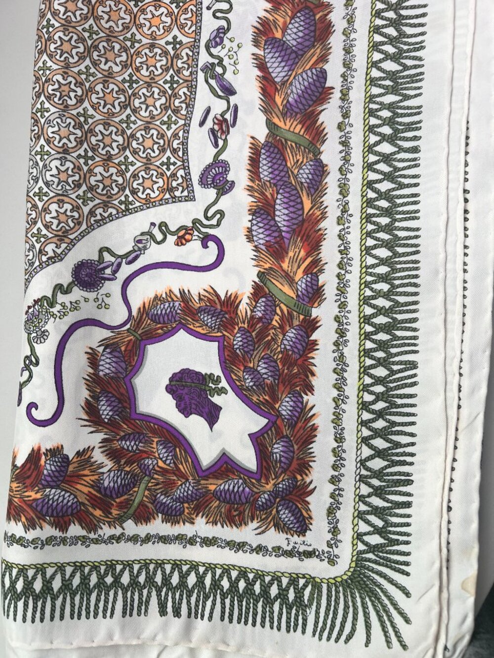 Emilio Pucci Silk Scarf - Picture 7 of 12